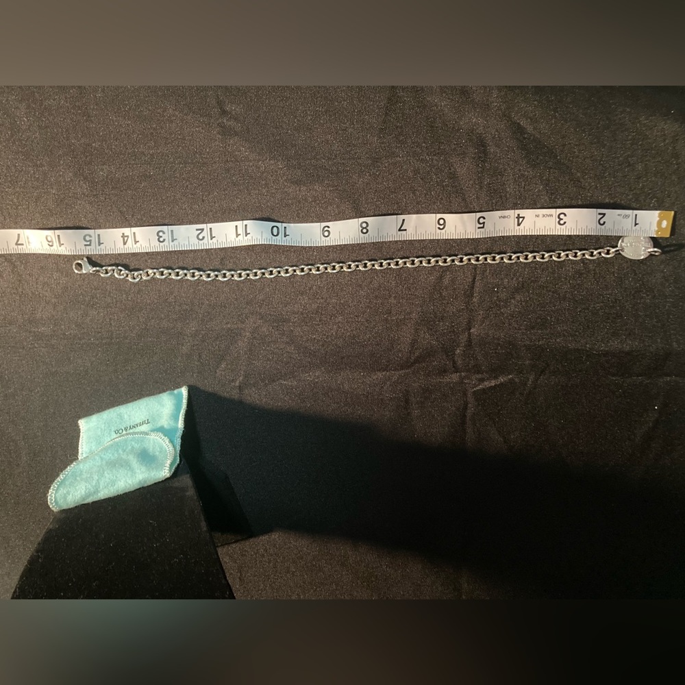 Return to Tiffany® Oval Tag Necklace - Picture 2 of 8